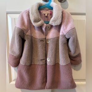 Girls Fur Coat - NEVER WORN